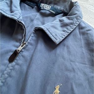 Blue Polo zip up jacket